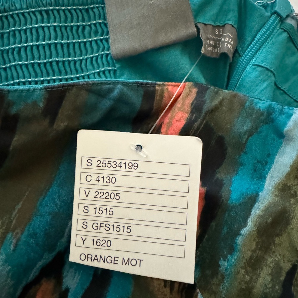 Anthropologie Girls From Savoy Painted Ikat Dress NWT - Picture 10 of 10